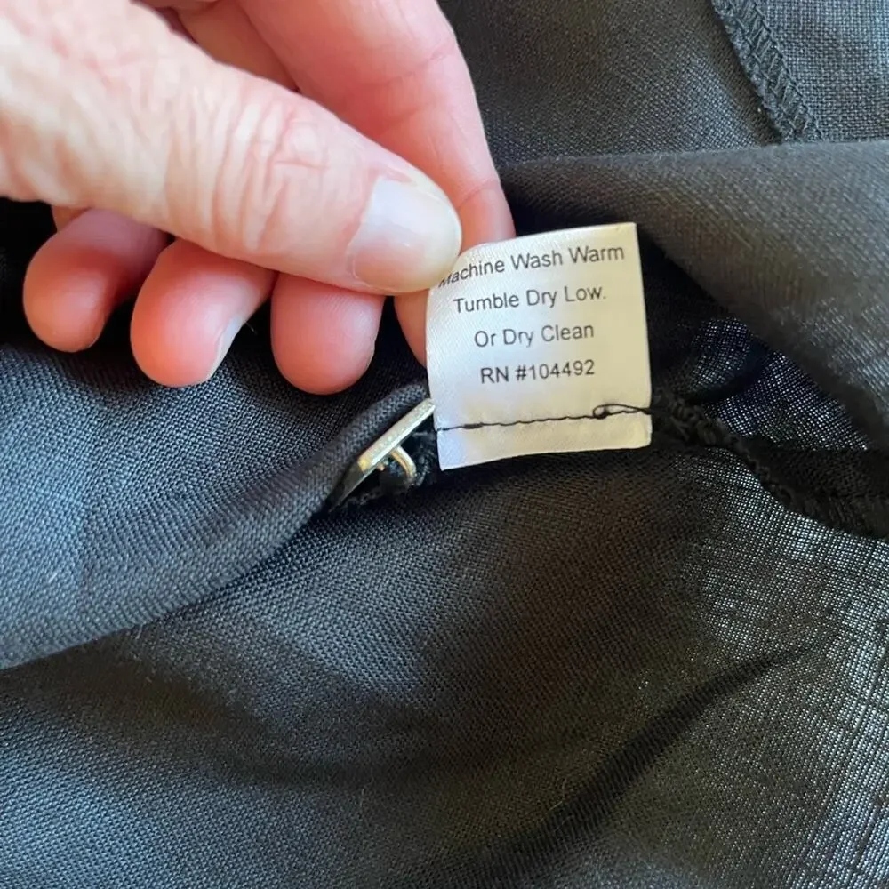 Itemz Linen jacket. One size fits most. New with tags - Picture 7 of 7